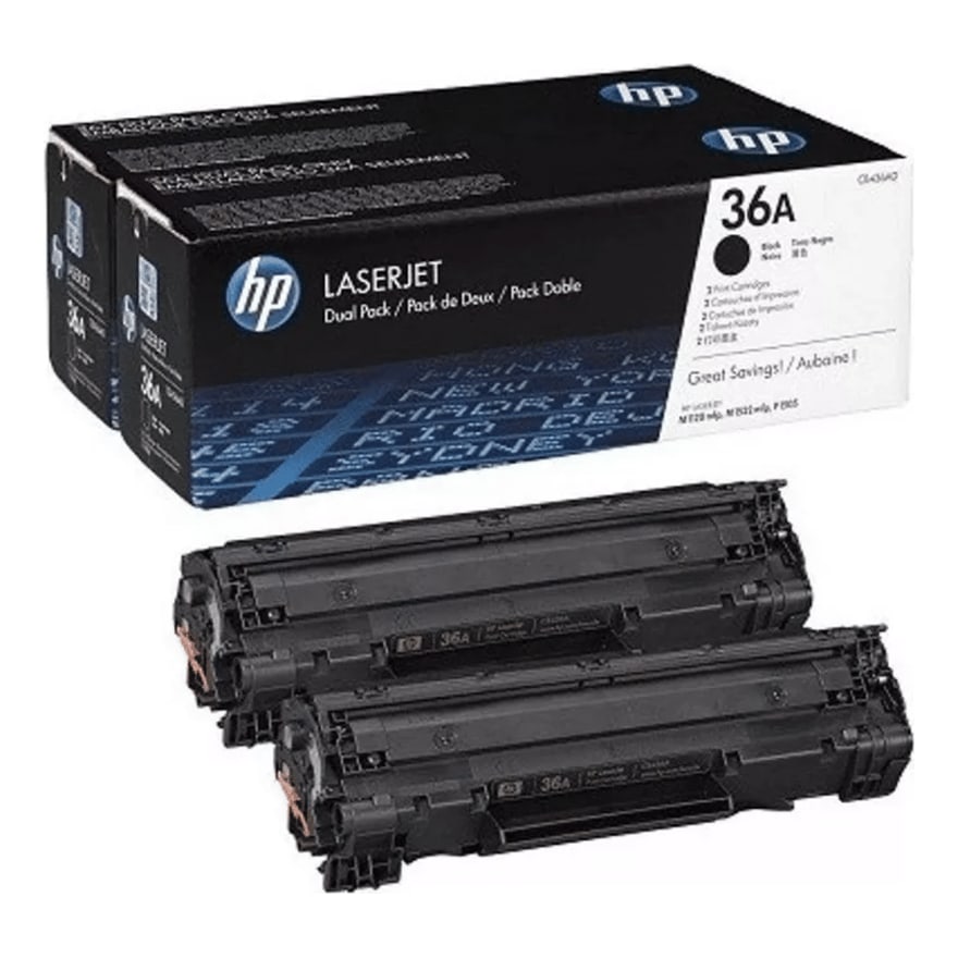 Tóner HP 36A Negro 1505/1522 2000 pág. CB436A
