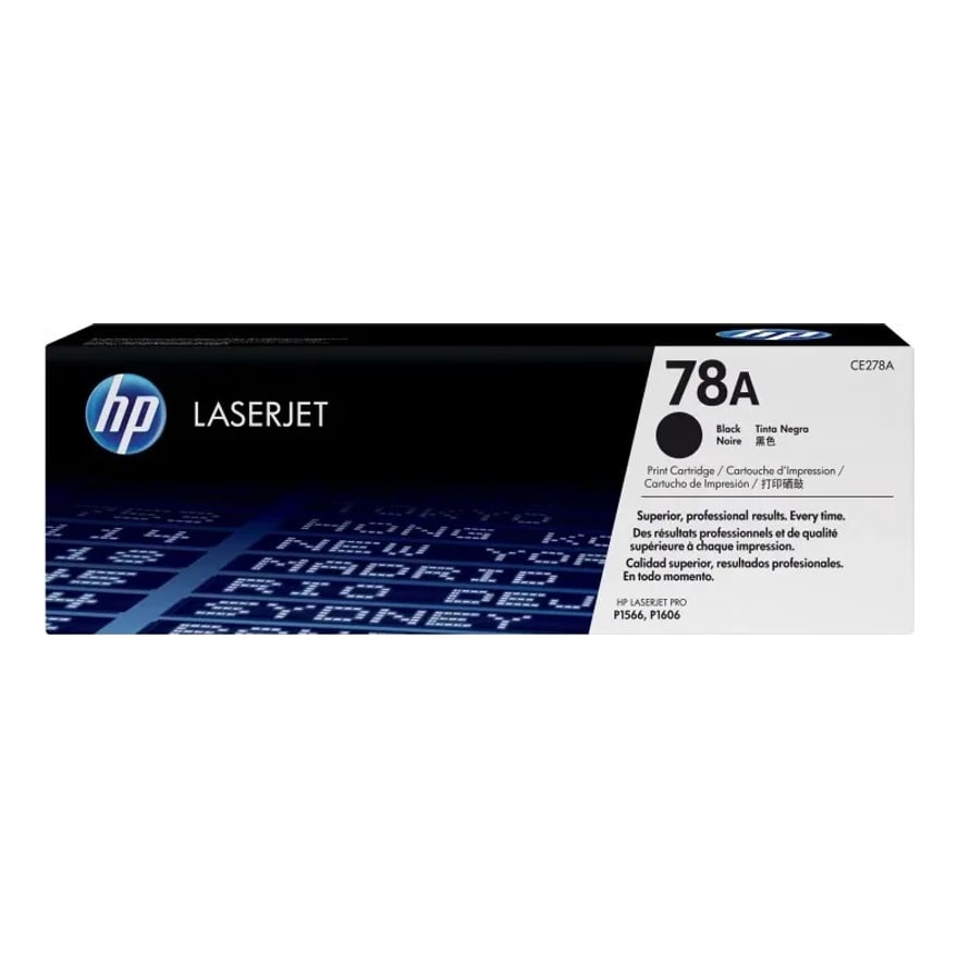 Tóner HP 78A Negro LaserJet P1606 2100 pág. CE278A