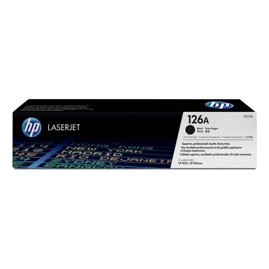 Tóner HP 126A Negro LaserJet 1025 1200 pág. CE310A