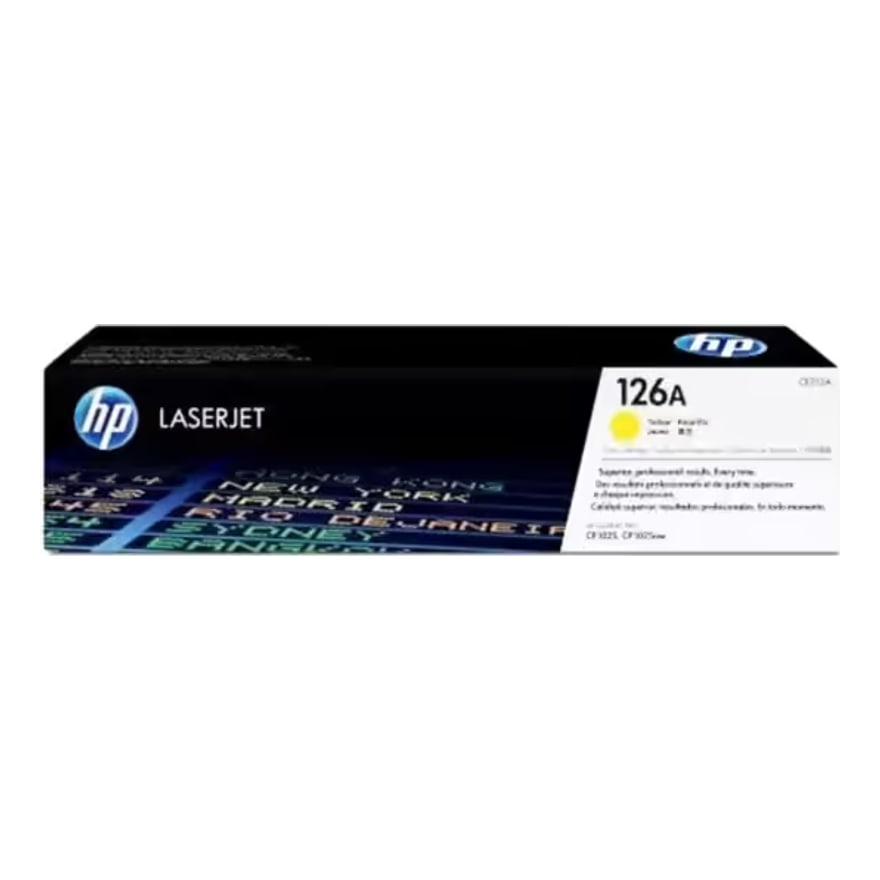 Tóner HP 126A Amarillo LaserJet 1025 1000 pág. CE312A