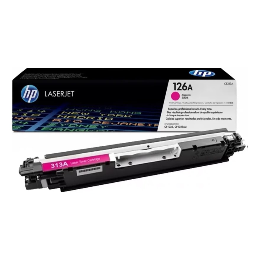 Tóner HP 126A Magenta LaserJet 1025 1000 pág. CE313A