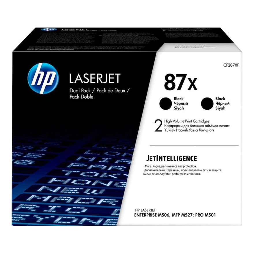 Tóner HP 87X Negro LaserJet M501/506/527 18000 pág. CF287X