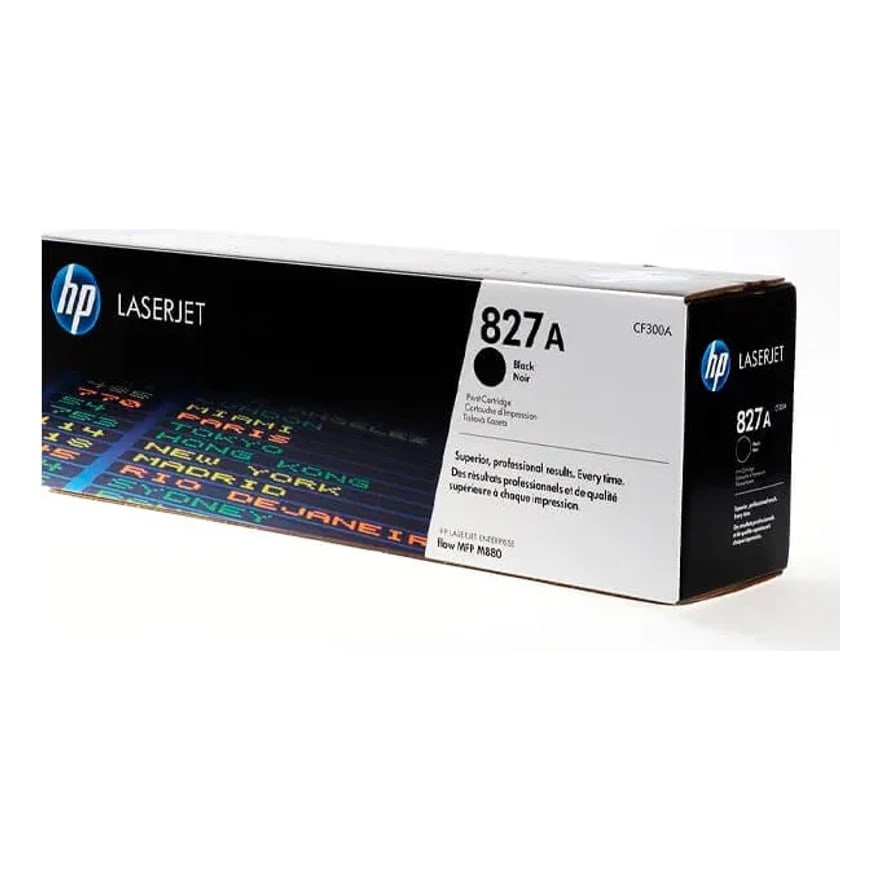 Tóner HP 827A Negro LaserJet M880Z 29500 pág. CF300A