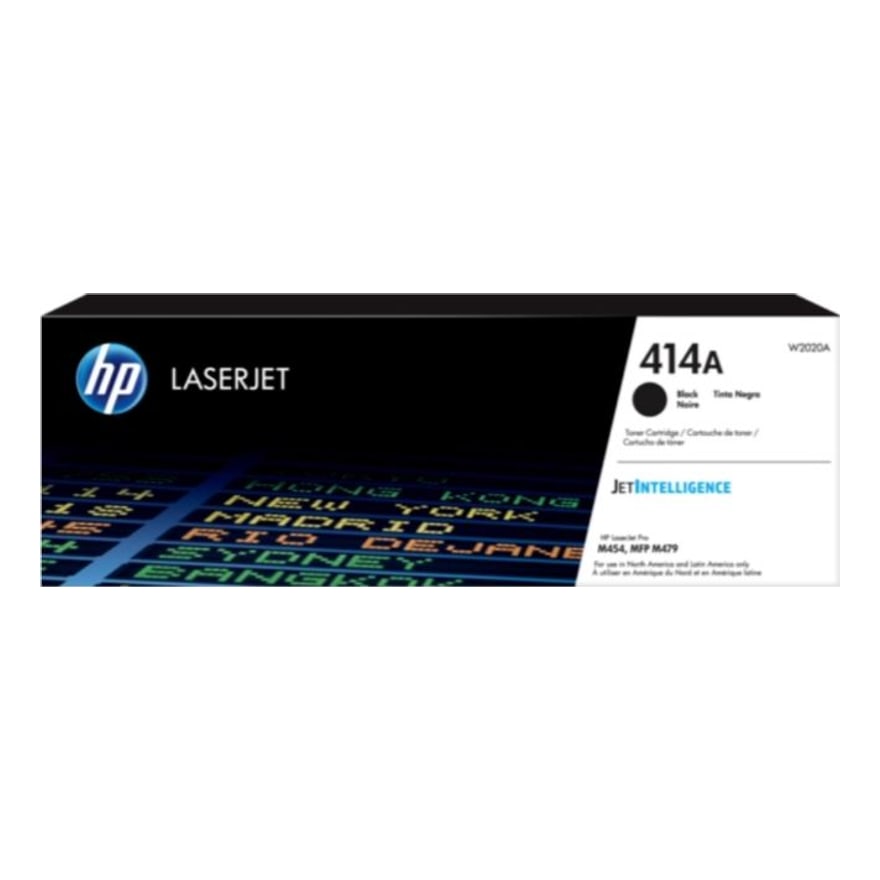 Tóner HP 414A Negro LaserJet M454/479 2400 pág. W2020A