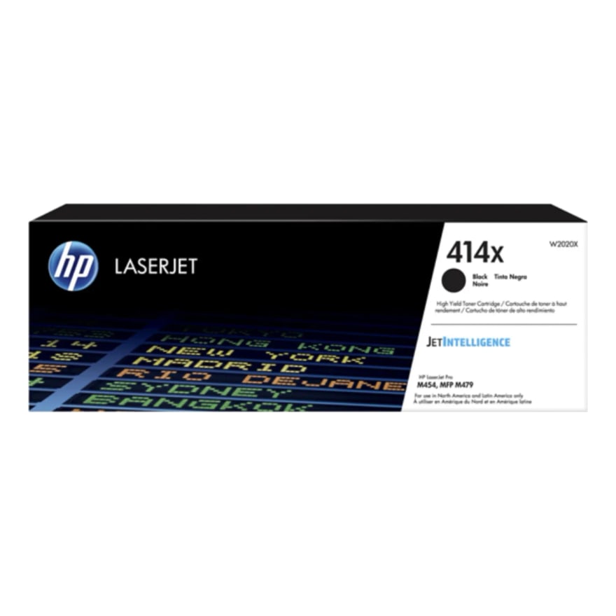 Tóner HP 414X Negro LaserJet M455/454/480 7500 pág. W2020X