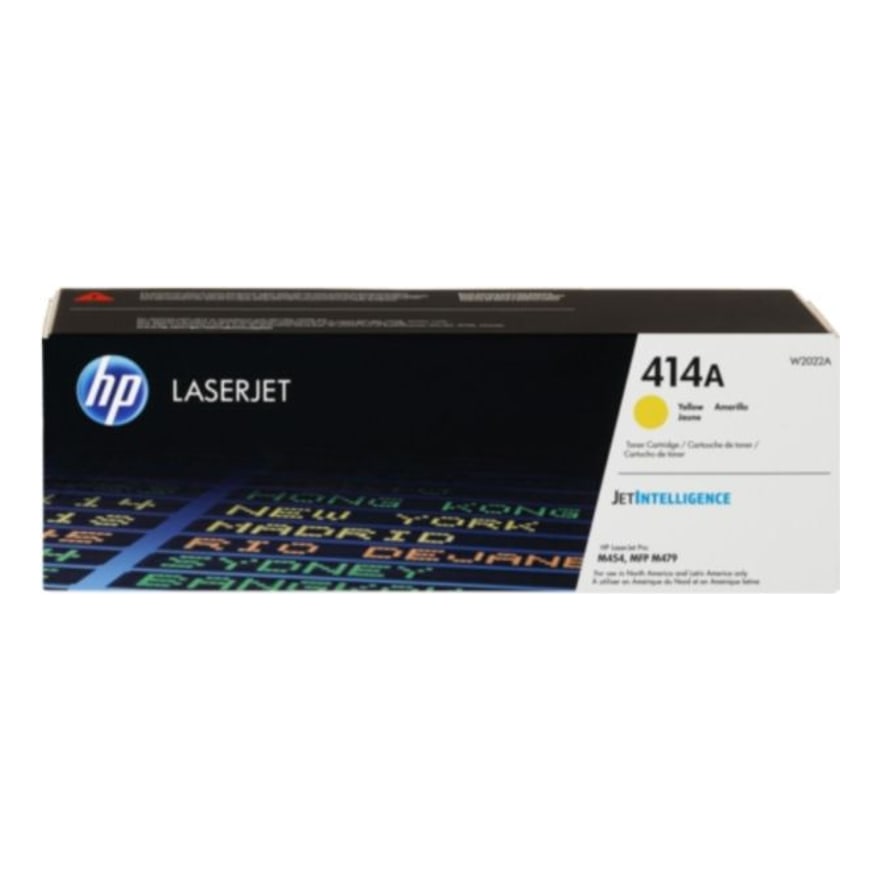 Tóner HP 414A Amarillo LaserJet M454/479 2100 pág. W2022A