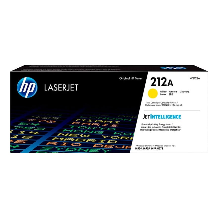 Tóner HP 212A Yellow 5500 pág. M578DN W2122A