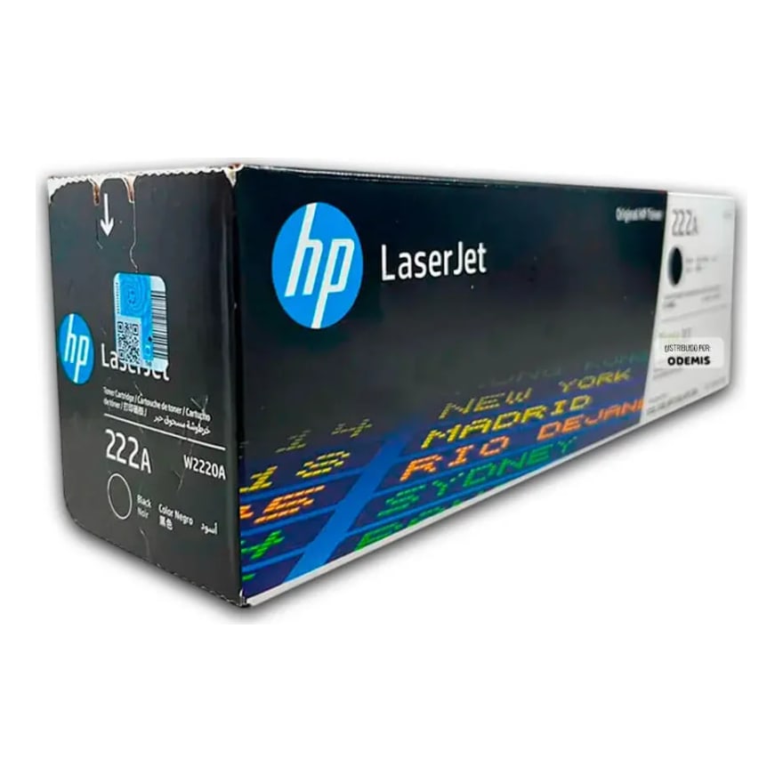 Tóner HP 222A Negro LaserJet 3201/3202/3303 1300 pág. W2220A