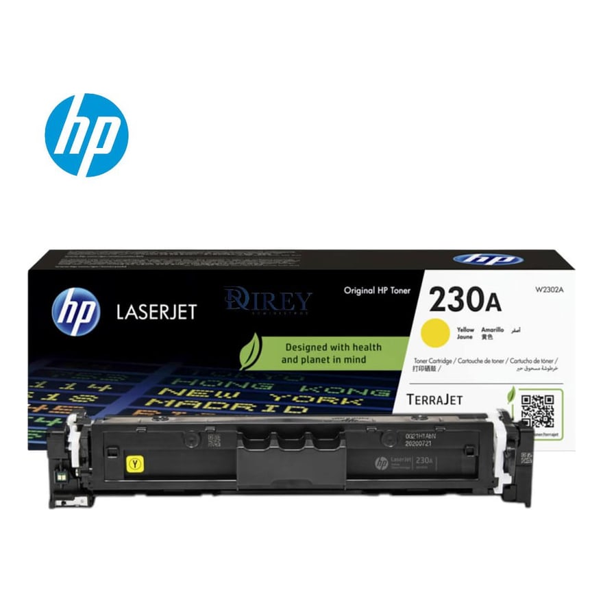 Tóner HP 230A Amarillo LaserJet 4203/4303 2000 pág. W2302A