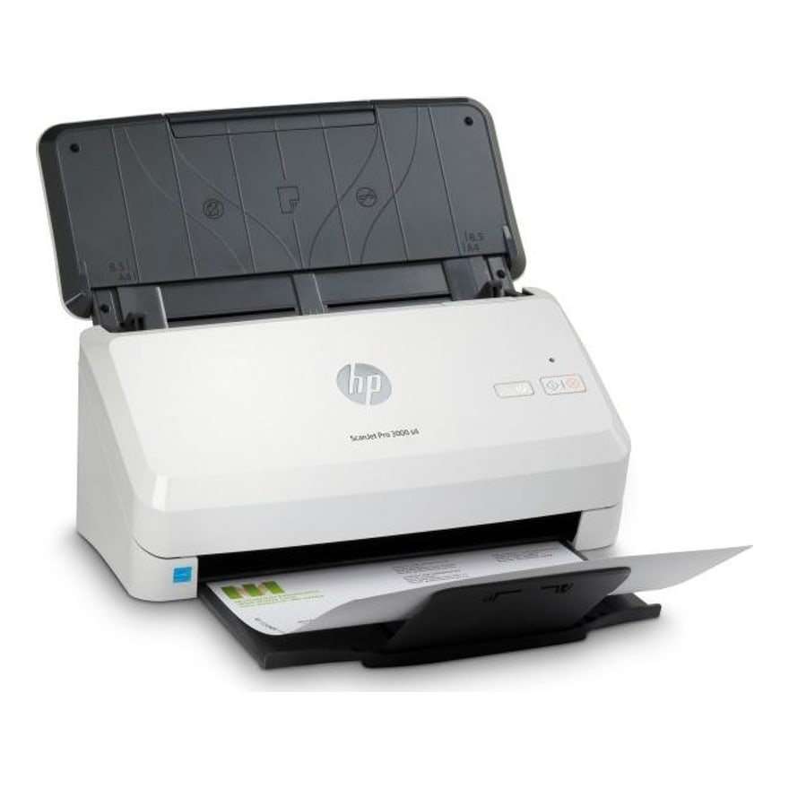 Escáner HP Scanjet Pro 3000 S4 ADF 50 Hojas 4000 pág. Diarias 40PPM/80IPM