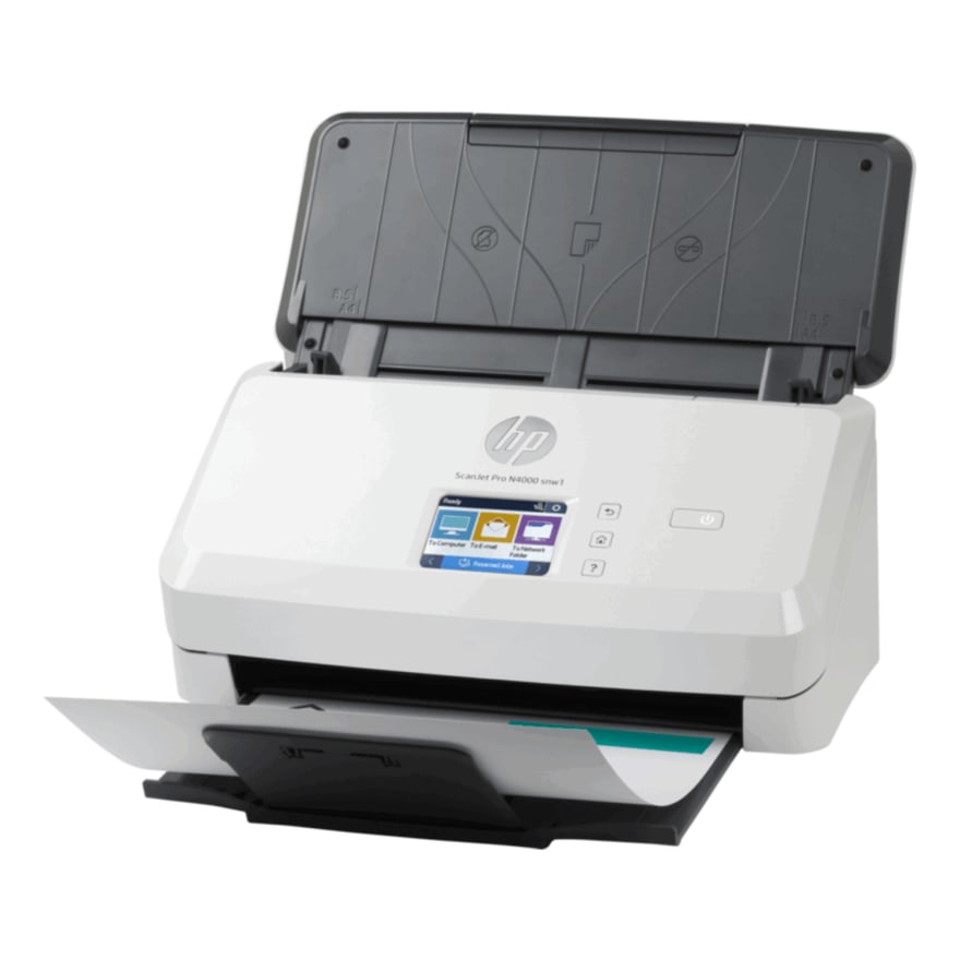 Escáner HP Scanjet Pro 4000 SNW1 ADF 50 Hojas 4000 pág. Diarias 40PPM/80IPM