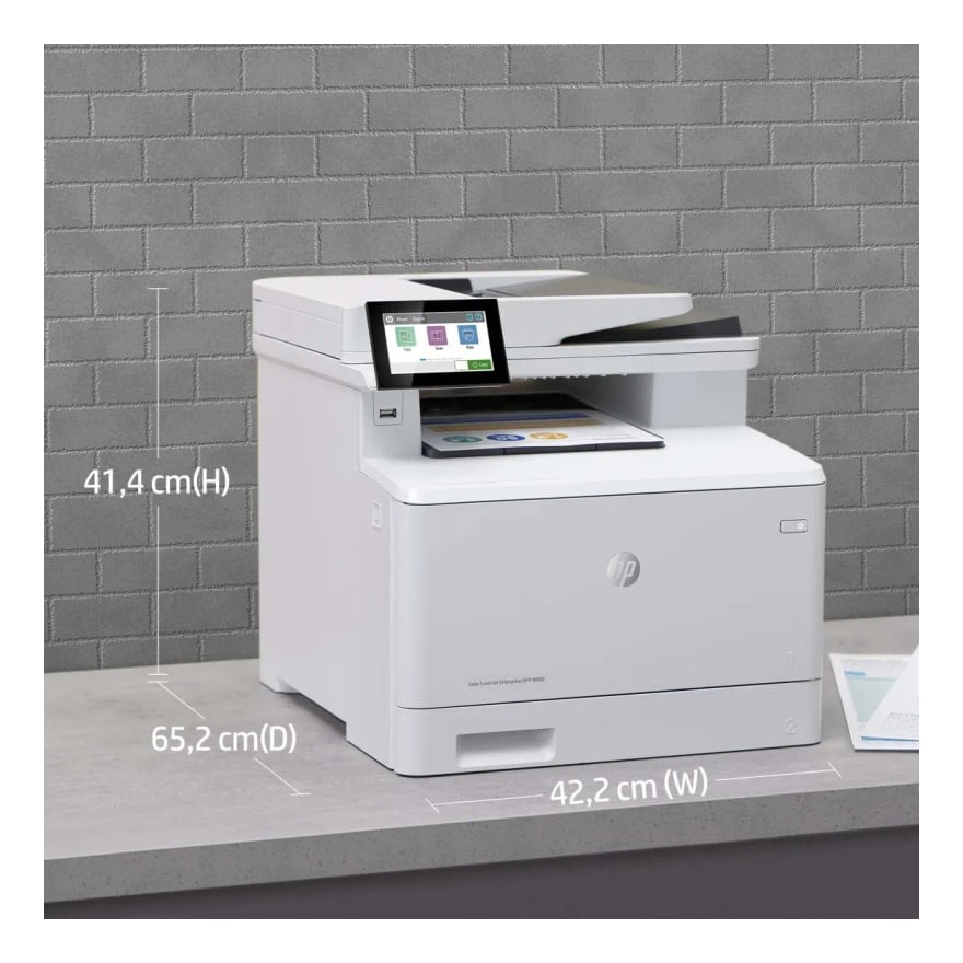 Impresora HP LaserJet Enterprise M480F MFP Color 900-4800 pág. 29PPM 2GB Toner 414A