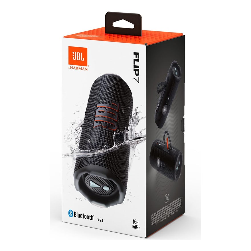 Parlante JBL Flip 7 IP68 35W Bluetooth Black