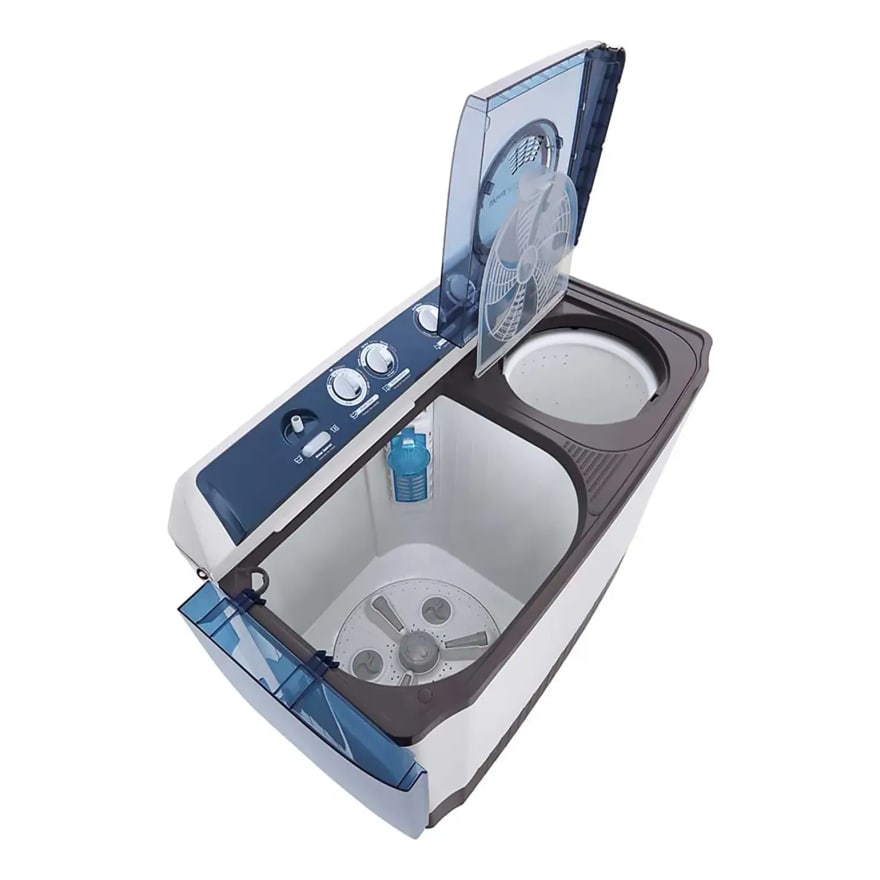 Lavadora LG WP18WAR 18kg Carga Superior Doble Tina con Sistema Roller Jet Blanca