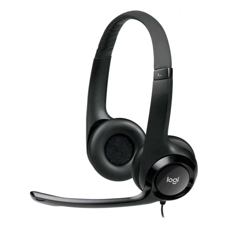 Audífonos Logitech H390 USB-A Mic. Cancel. Ruido Cable 1.9M/100KHZ