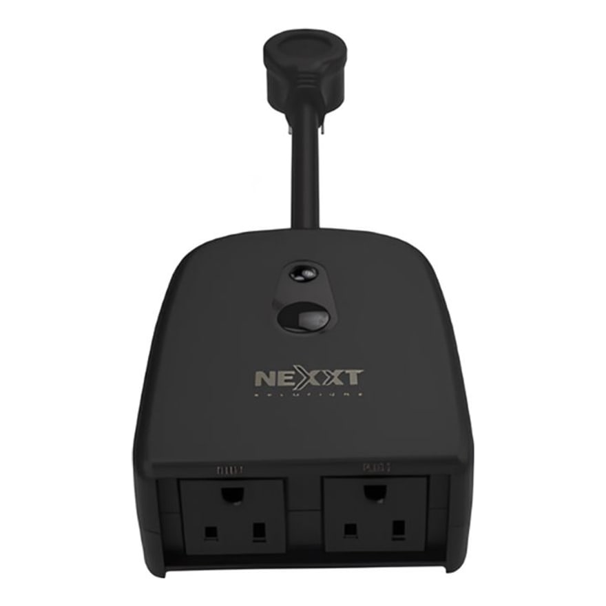 Enchufe inteligente Nexxt Solutions NHPO610 Smart WiFi Outdoor Dual Plug