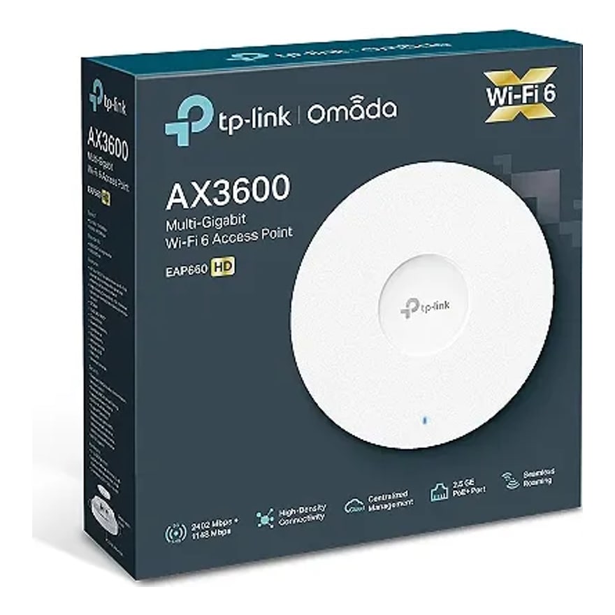 Access Point TP-Link EAP660HD WiFi 6 AX3600 Ceiling Mount