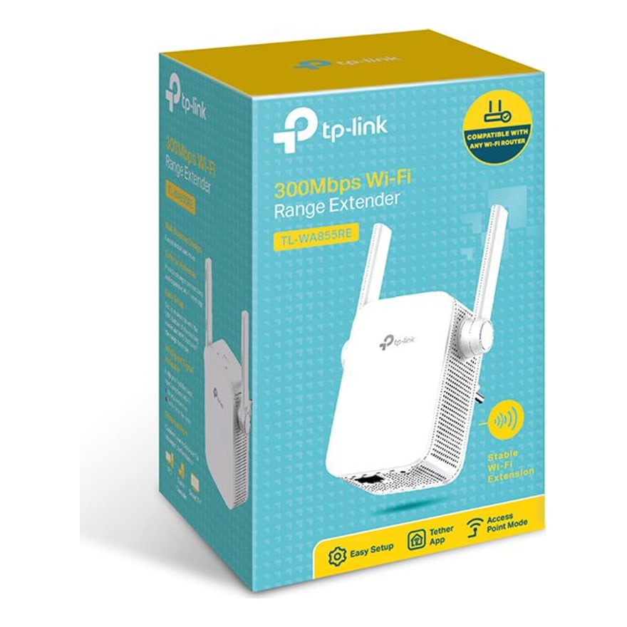 Extensor de rango TP-Link TL-WA855RE N300/2 Ant Externas