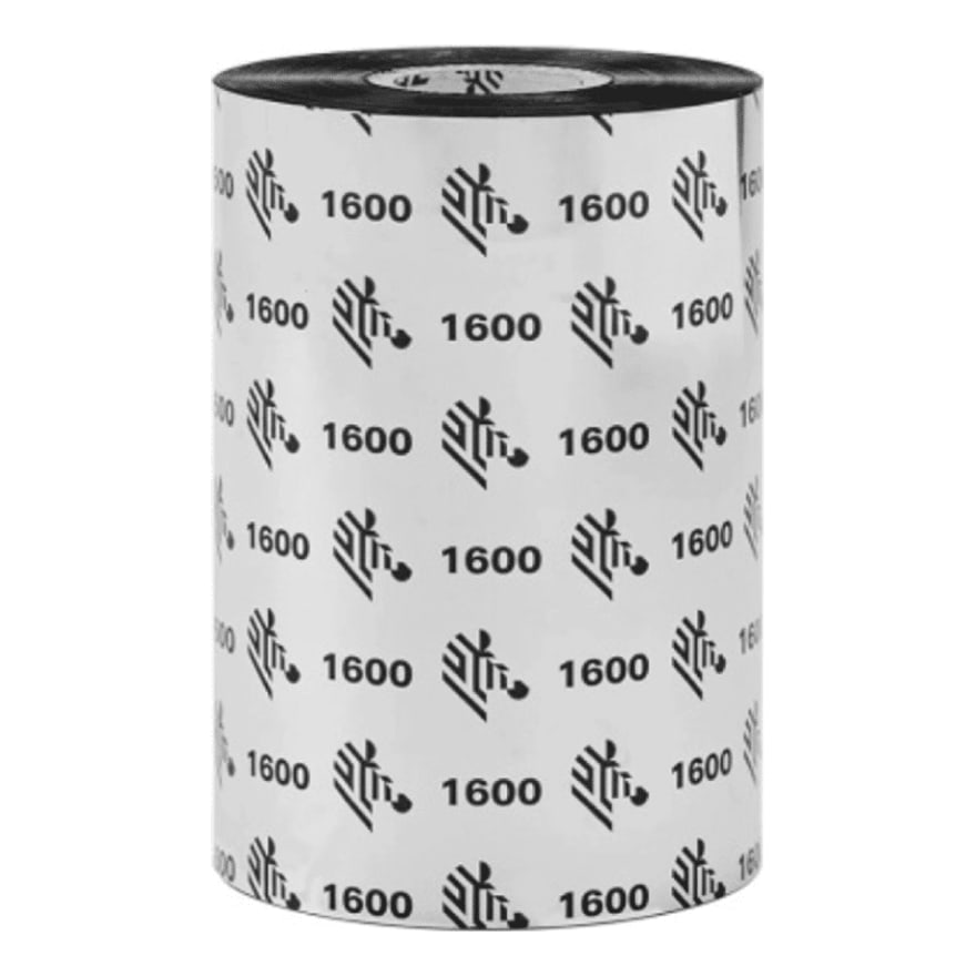 Suministro Zebra Cera 1600 110mm x 450MTS Standard 1"CORE Series ZT Unidad