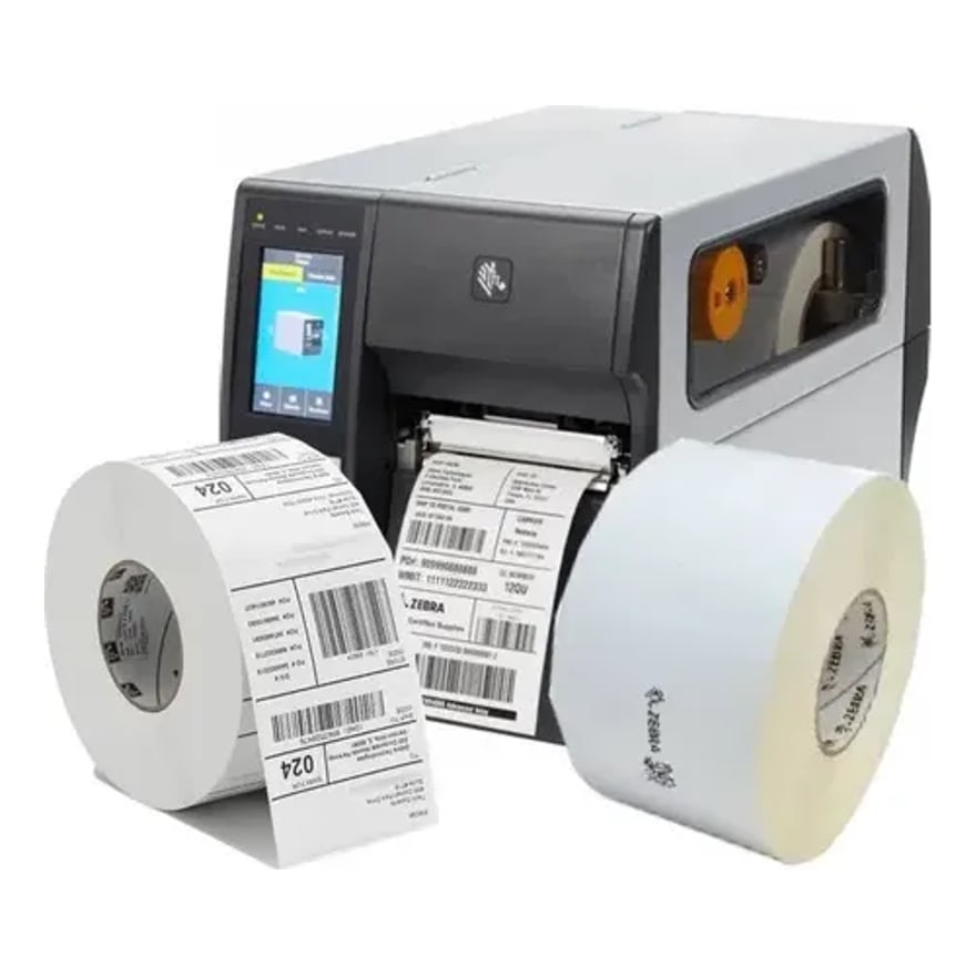 Etiquetas Zebra Zessentials 540T 4X2 pulg. Industrial